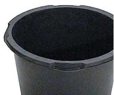 Sydvesta Mūrinė vonia apvali 40 L juoda -