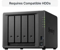 Serveris „Synology DiskStation DS925+“, NAS, „Ryzen Embedded“, V1500B, 4 GB, DDR4, 0 TB