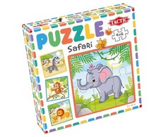 Dėlionė Tactic Taktika Mano pirmasis galvosūkis: Safari 4x6 gabaliukai