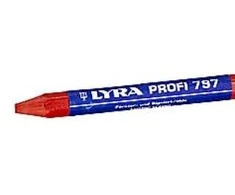 Tajima Trading Aps Lyra oliekridt 797 rød m/papir