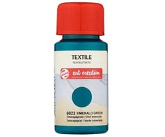 Talens Art Creation Artequipment Įranga TALENS TEXTILE 50ml EMERALD Žalias vienv