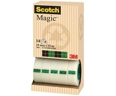 3M Lipni juosta Scotch Magic 14 vnt. (19 mm x 33 m)