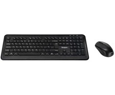 Klaviatūra ir pelė Targus Targus AKM610UK klaviatūra Dołączona myszka Uniwersalne RF belaidė QWERTY Angielski Juodas