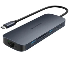 Targus Hyper HyperDrive EcoSmart Gen.2 universalus USB-C 10-in-1 šakotuvas su 140 W PD3.1 maitinimo perdavimu