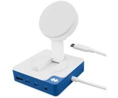Targus „Hyper HyperDrive Flex MagCharge“ USB-C šakotuvas, Baltas/Mėlyna | HD8100BUGL | HDMI jungtys kiekis: 1