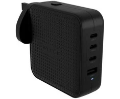 Targus Hyper - HyperJuice 100W USB-C GaN kelioninis įkroviklis (3C+1A) - Juodas