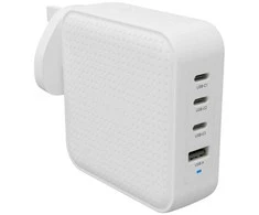 Targus Hyper - HyperJuice 100W USB-C GaN Travel Charger (3C+1A) - Baltas