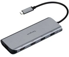 Targus Dual Video Mobile Dock with 140W EPR Pass-Thru | DOCK427GL | HDMI jungtys quantity 2