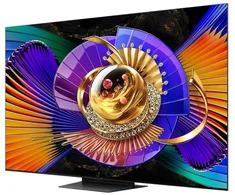Televizorius TCL C7L 85C7L, 2.16 m (85"), 3840 x 2160 pikselių, SQD-Mini LED, Smart TV, Wi-Fi, Juodas