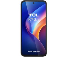 TCL K70 4G, 17.3 cm (6.8"), 4 GB, 128 GB, 50 MP, Android 16.0, Juodas