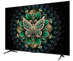 Televizorius TCL Q6C 65Q6C, 165.1 cm (65"), 3840 x 2160 pikselių, QD-Mini LED, Smart TV, Wi-Fi, Metallic