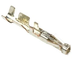 „TE Connectivity Micro MATE-N-LOK“ serijos užspaudžiamasis terminalas, 24 AWG min., 20 AWG maks.