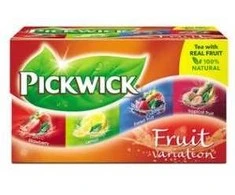 Arbata Pickwick vaisių mišinio pakuotėje, 4 rūšys - (20 pakelių x 12 pakelių)