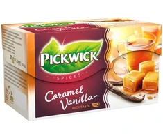Arbata Pickwick Karamelė Vanilė 20 breve Rainforest Alliance karamelė/vanilė 12 paketai x 20 paketėlių/kartonas