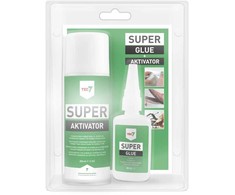 TEC7 superlimsystem, SUPER lim ir aktyvatorius, 50 + 200 ml