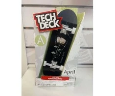 Tech Deck „April Mazi“ riedlentė su rankenomis, 27 cm, Tech lenta