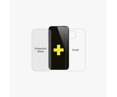 Techammo apsauginis stiklas + dangtelis iPhone® 11