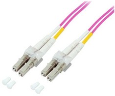 Techly LC/LC daugiamodis 50/125 OM4 20m šviesolaidinis kabelis ILWL D5-LCLC-200/OM4, 20 m, OM4, LC, LC