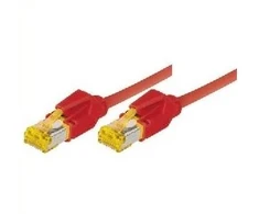 Tecline 2 m Cat.6A, 2 m, Cat6a, S/FTP (S-STP), RJ-45, RJ-45, Raudonas