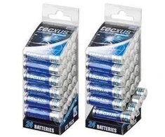 Tecxus LR6 AA 24 (Mignon), Vienkartinės baterijos, AA, Šarminės, 1,5 V, 24 vnt., Mėlyna, Pilka