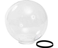 Sieninis šviestuvas Solar Plus Skaidraus stiklo degiklio rutulys, Ø300 mm vidinis skersmuo Ø100/96 mm