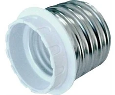 Tekniskbelysnings Industri Adapteris iš E40 lizdo į E27 plastiko / plieno, maks. 60 W kaitrinė lempa
