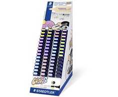 Žymeklių komplektas Staedtler asorti. pastelinės spalvos 364 60 vnt.