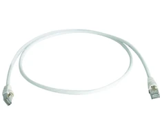 Telegärtner Komutacinis kabelis, S/FTP, PiMF, Cat 6A (ISO/IEC), baltas, 2,0 m (L00001A0123)