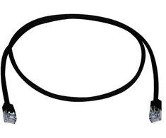 Telegärtner 100008524, 3 m, Cat5e, F/UTP (FTP), RJ-45, RJ-45, juodas