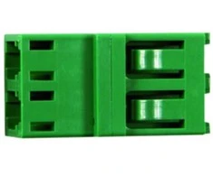 Telegärtner J08071A0004, LC/APC, žalias, vienmodis, plastikas, keramika, IEC 61754-20