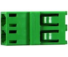 Telegärtner J08071A0004, LC/APC, žalias, vienmodis, plastikas, keramika, IEC 61754-20
