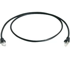 Telegärtner jungiamasis laidas MP8 FS 600 LSZH - 1,0 m, 1 m, juodas
