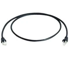 Telegärtner jungiamasis laidas MP8 FS 600 LSZH – 3,0 m, 3 m, juodas