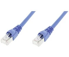 Telegärtner Patchkabel, S/FTP, PiMF, Cat 6A (ISO/IEC), mėlyna, 10,0 m (L00005A0030)