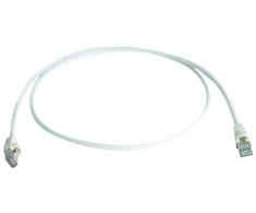 Telegärtner Patchkabel, S/FTP, PiMF, Cat 6A (ISO/IEC), balta, 5,0 m (L00003A0085)
