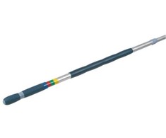 Teleskopinė rankena su spragtelėjimu, Vileda Vario, įvairiaspalvė, aliuminio/plastiko, 100–180 cm