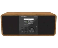 Telestar TOP250 stereo internet/DAB+/FM radio, Bluetooth, USB recording, Wi-Fi, CZ OSD menu, wood