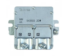 Televes 543503 - Cable splitter - 5 - 2400 MHz - Nerūdijantis plienas - 4.3 dB - Blister