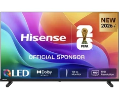Televizorius Hisense 40A59S, 101.6 cm (40"), 1920 x 1080 pikselių, DLED, Smart TV, Wi-Fi, Juodas