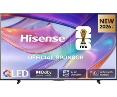 Televizorius Hisense 43Q7S, 109.2 cm (43"), 3840 x 2160 pikselių, QLED, Smart TV, Wi-Fi, Juodas