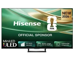 Televizorius TV Set Hisense ULED 85E8S MiniLED, QLED-TV - 85 inch 4K UHD, Triple Imtuvas, Subwoofer, 144Hz Panel
