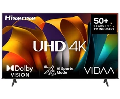 Televizorius Hisense UHD 4K TV 75A6N CR, 190.5 cm (75"), 3840 x 2160 pikselių, LED, Smart TV, Wi-Fi, Juodas