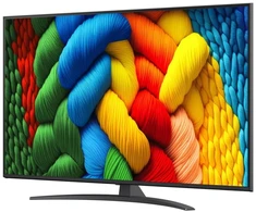 Televizorius LG NanoCell AI 75NANO81A6A, 190.5 cm (75"), 3840 x 2160 pikselių, NanoCell, Smart TV, Wi-Fi, Juodas