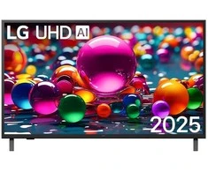 Televizorius LG UHD AI 43UA75003LA, 109.2 cm (43"), 3840 x 2160 pikselių, LED, Smart TV, Wi-Fi, Juodas
