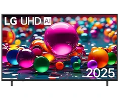 Televizorius LG UHD AI 65UA75003LA, 165.1 cm (65"), 3840 x 2160 pikselių, LED, Smart TV, Wi-Fi, Juodas