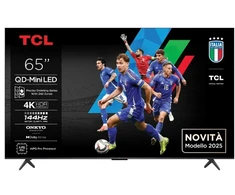 Televizorius TCL Q6C 75Q6C, 190.5 cm (75"), 3840 x 2160 pikselių, QD-Mini LED, Smart TV, Wi-Fi, Metallic