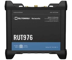 Maršrutizatorius TELTONIKA IOT ROUTER RUT976 5G REDCAP SERIAL