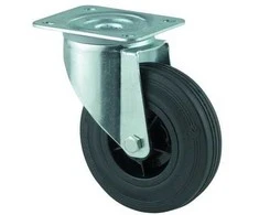 Tente 125 mm guminis besisukantis ratas 100 kg 3470PVRP62