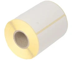 Terminė etiketė ECO balta be perforacijos 100x80mm 1500vnt/ritinėlis