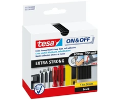 TESA 55229-00000-02, Juodas, 50 mm, 1000 mm, 1 pc(s), Blister